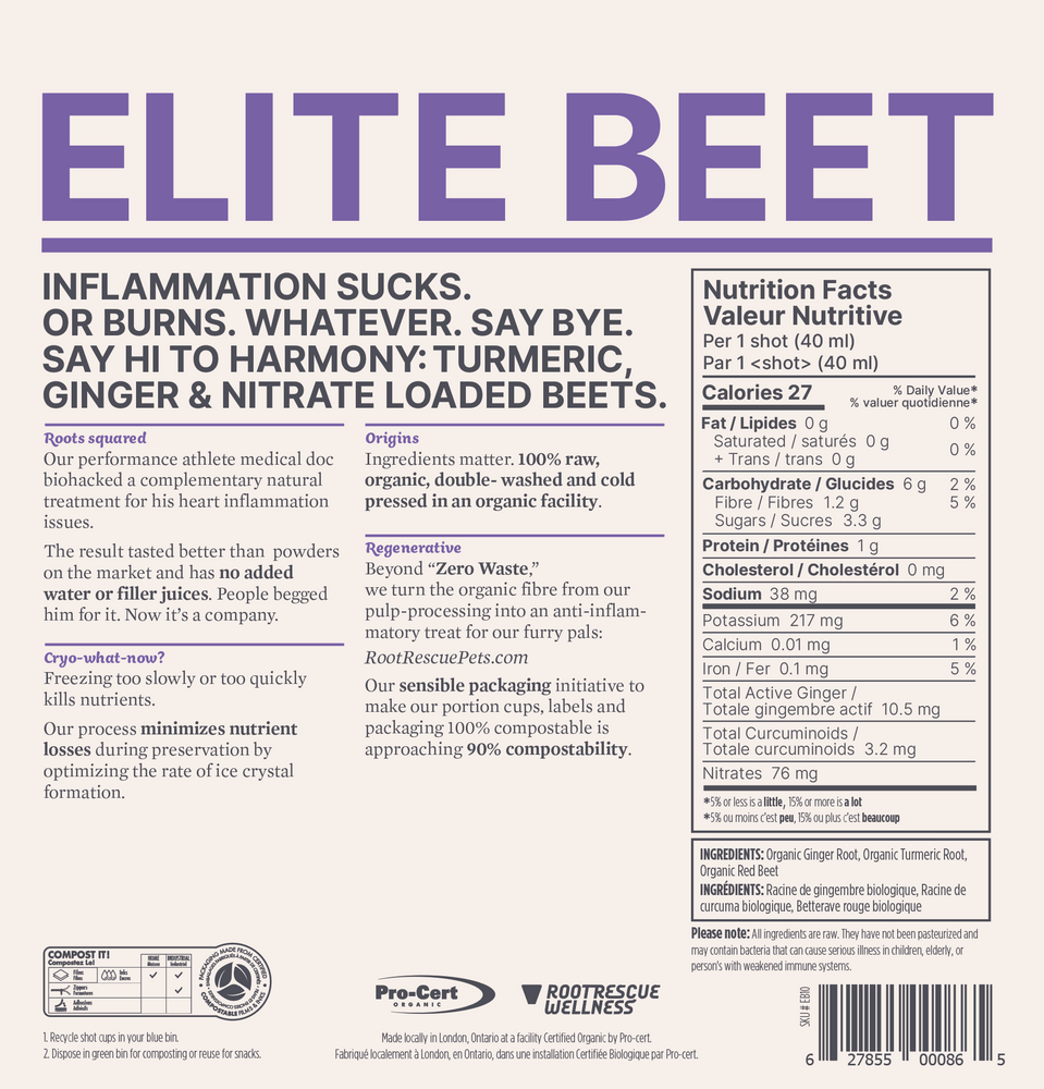 
                  
                    Load image into Gallery viewer, ELITE: Organic Turmeric, Ginger &amp;amp; Beet Shots
                  
                